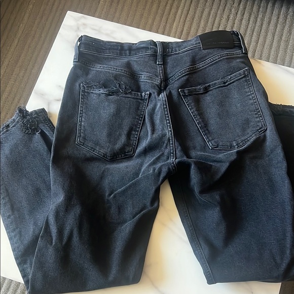 Women’s Black Distressed Jeans - Picture 4 of 4